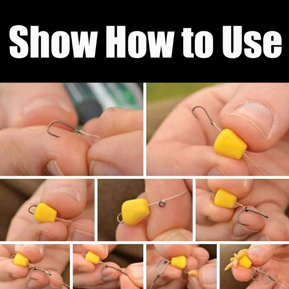 PVC Freshwater seawater 1cm 0.3g mini corn float soft bait