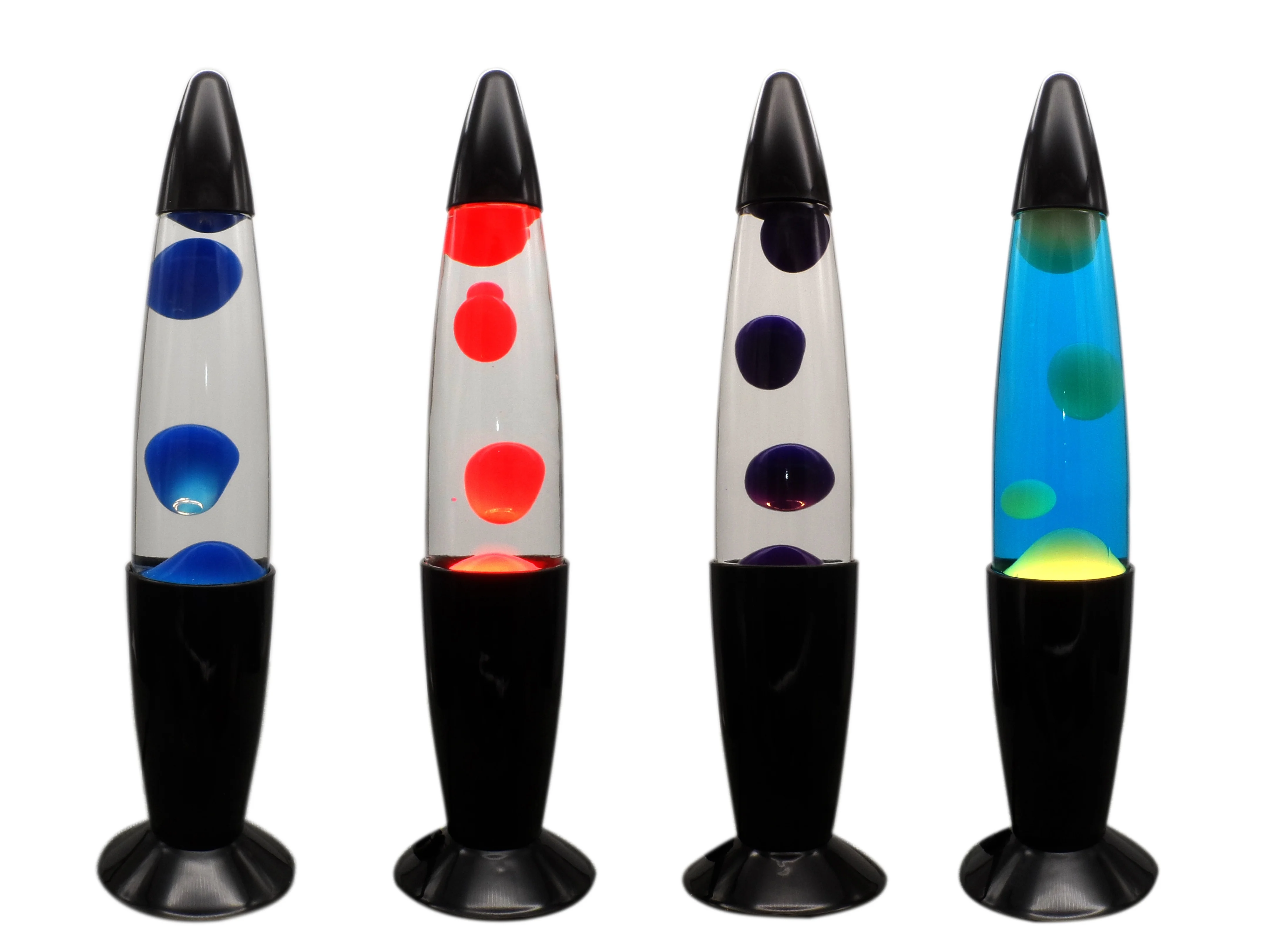 13inch colorful wax plastic base lava MOTION lamp TABLE LAMP