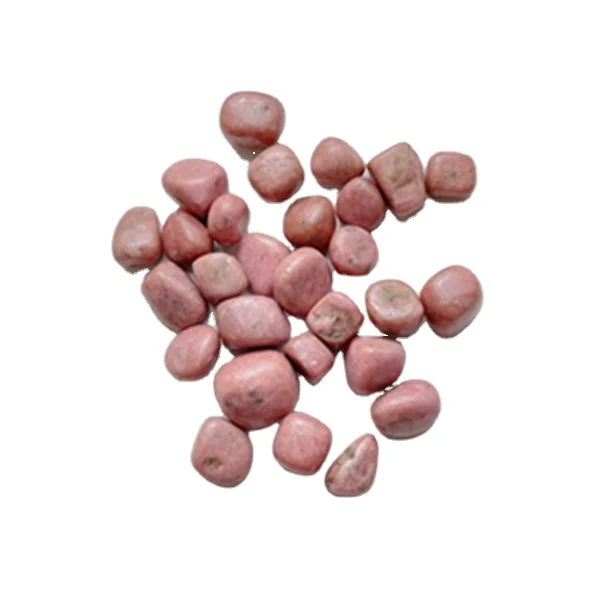 Factory Direct Sale Of Pink Crushed Stone For Decoration Natural Beads Floral Rhodochrosite Rough