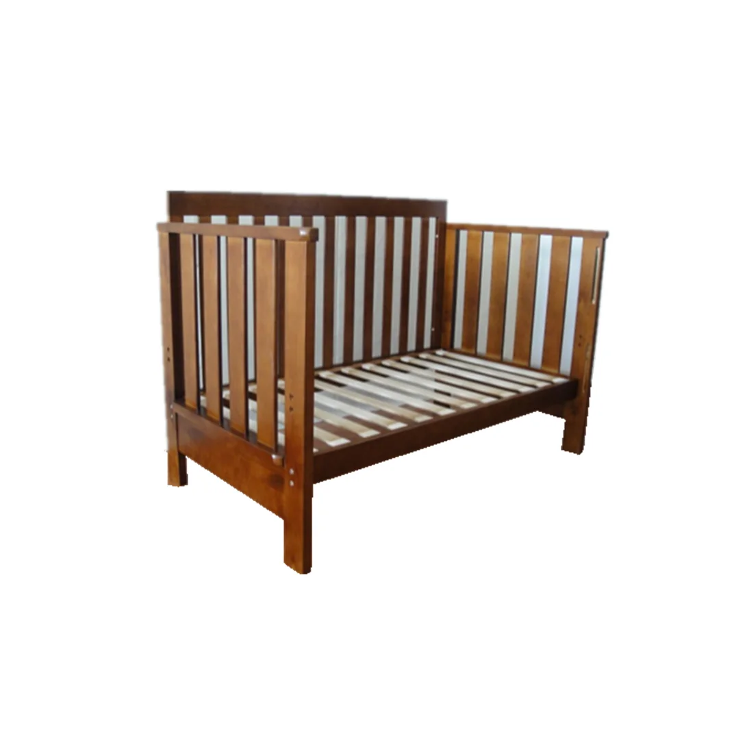 multifunctional  portable newborn baby furniture  wholesale suitable adjustable cot bed simple design wooden baby crib