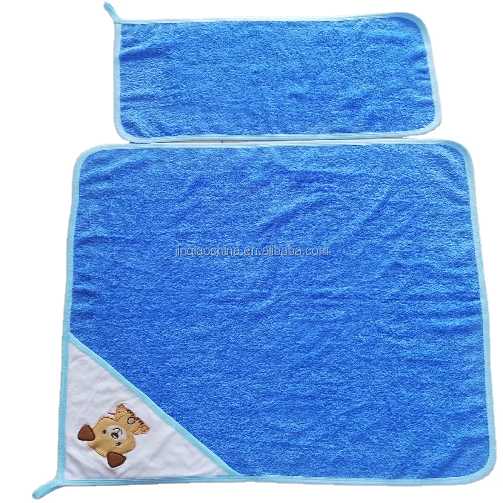 100% Good Quality Promotional Cotton baby towel blanket