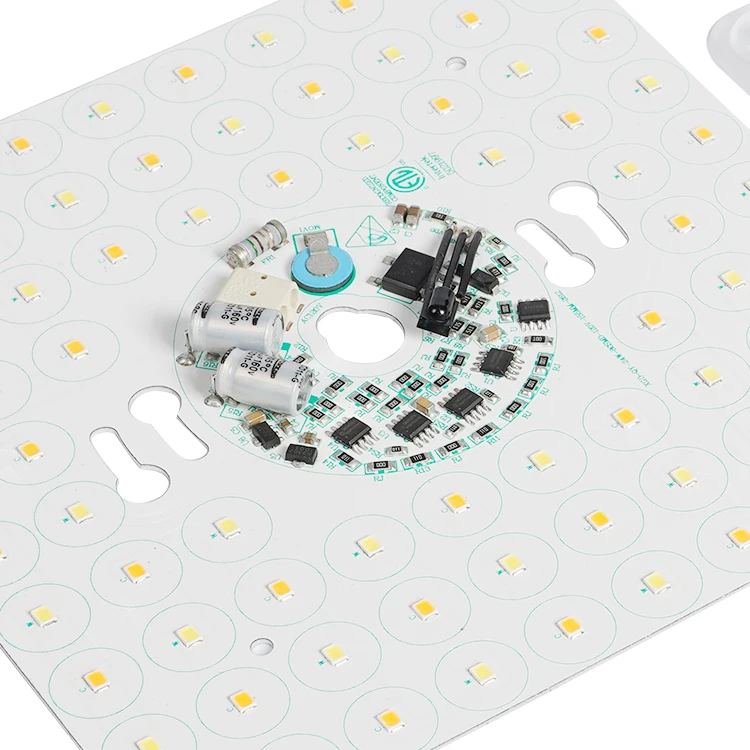 XGD High Performance AC 230V Infrared Remote Ceiling Light 24W 36W 48W exchange 5CCT ac led module