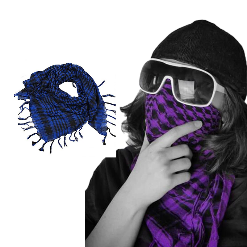 Новый плоский шарф kuffiyeh 95x95 см широкий для арабского мужчины Kefiyeh