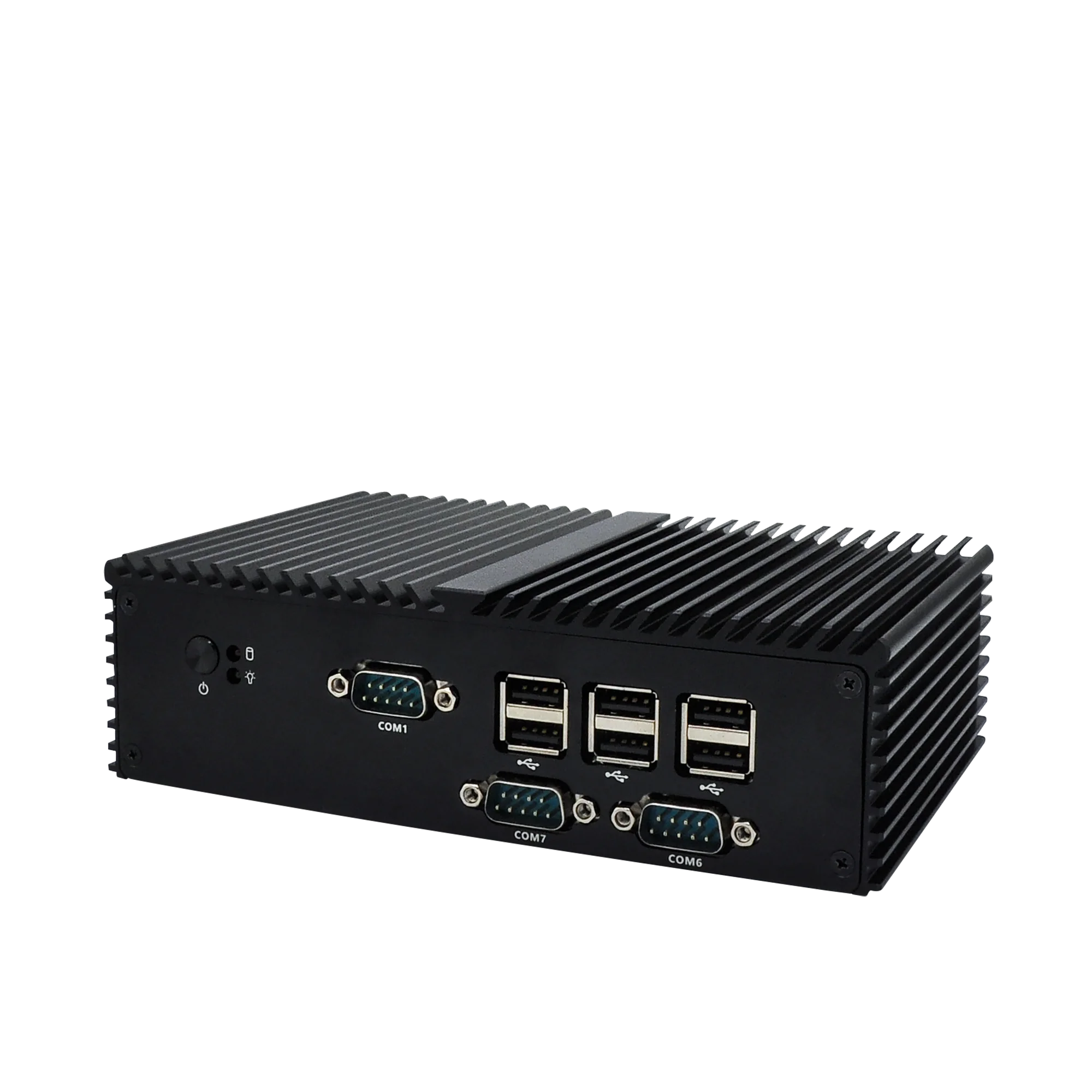 Ультра компактный WIN7/8/10/Linux Безвентиляторный J1900 Мини ПК barebones