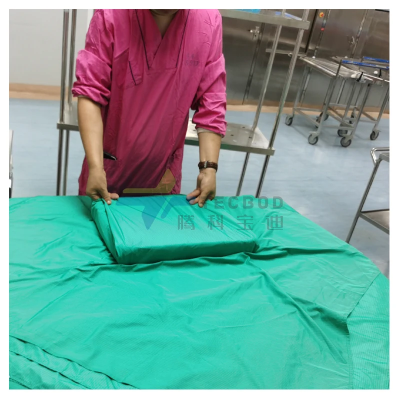 Factory Direct Sale Medical Use Good Quality Thyroid Surgical Drape Pack Utility Drape