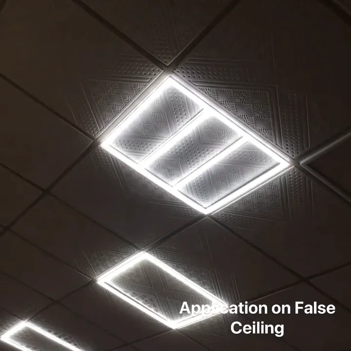 
Grille Lighting Al+PC high brightness Led Fixture NON-Isolated Driver 54w Panel Frame Light HH-PN-8301 