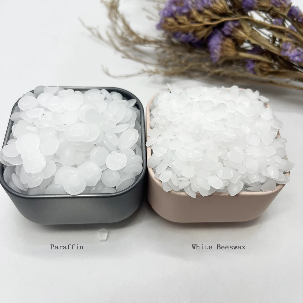 Fully-refined  White Paraffin Granular Bead or Pellets Wax Bulk for Candle-Making