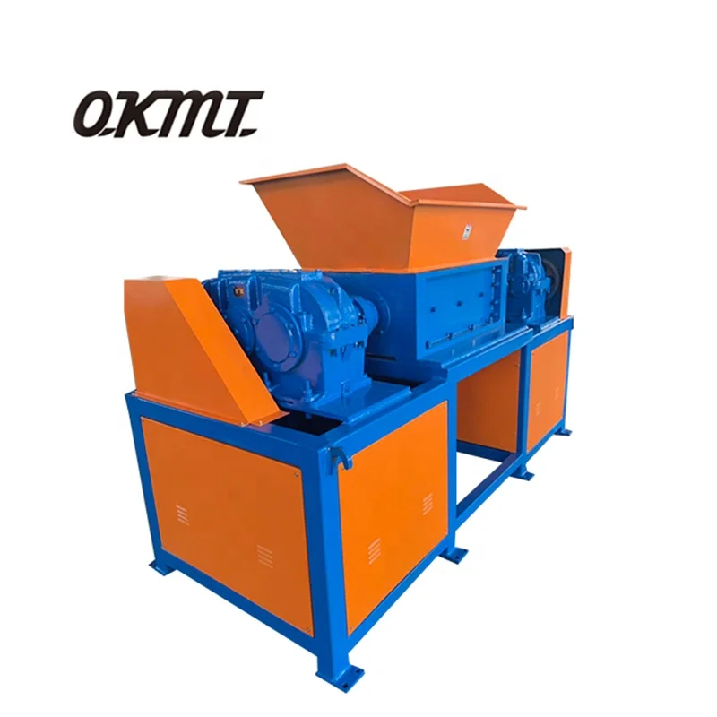 
High quality and reasonable price dual-axis machine shredder double axis shredder for plastic parts and metal 