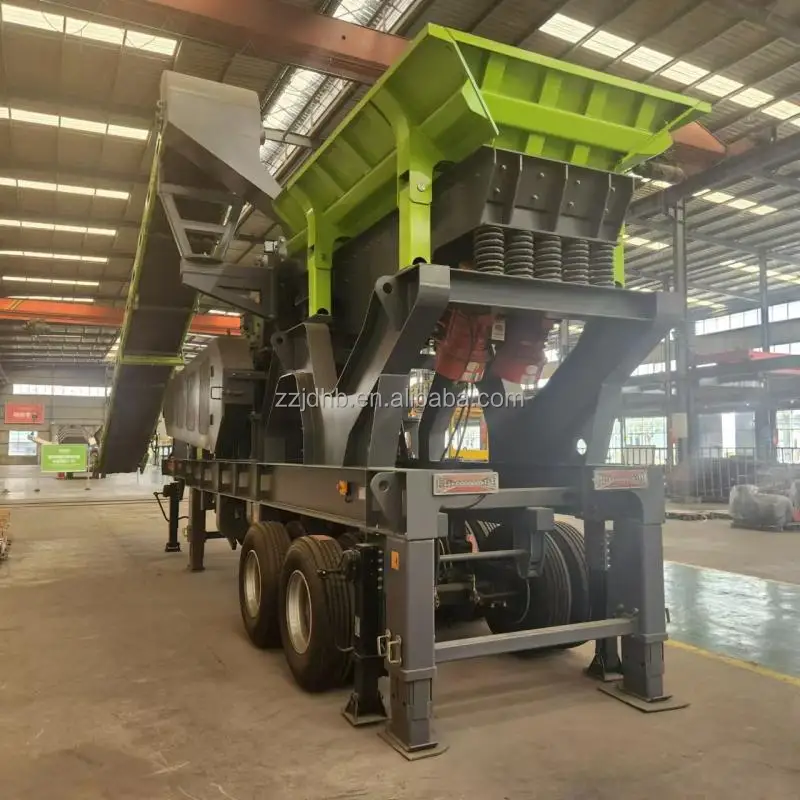 Mobile Energy Saving Primary Stones Jaw Crusher Stone Crushing Machine Marble Granite Mobile Jaw Crusher Plant