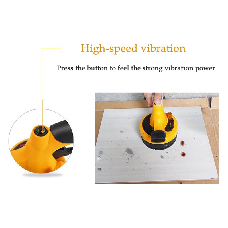Hot Selling 5000-18000rpm Adjustable Speed Ceramic Vibrator Installation Tiling Tools And Equipment Tile Tiling Machine