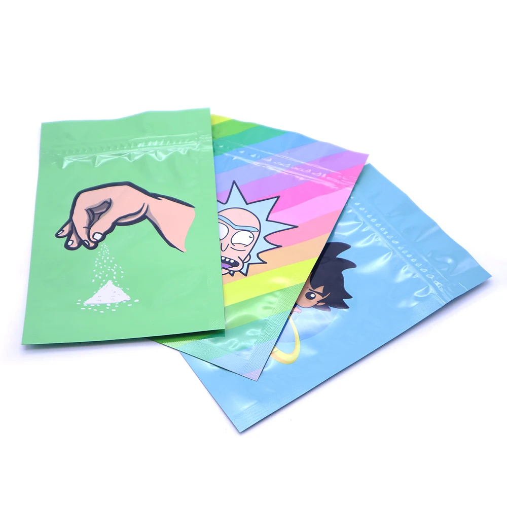 Custom Printed Hot Seller Eco Friendly Stand Up Pouches Cotton Candy Stick Chocolate Candy Sour Candy Packaging Plastic Bags