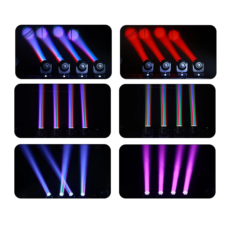 Concert Stage Dmx Rdm Movinghead 7x40 7x40w Rgbw Zoom Bee Eye Led Wash Moving Head Lights