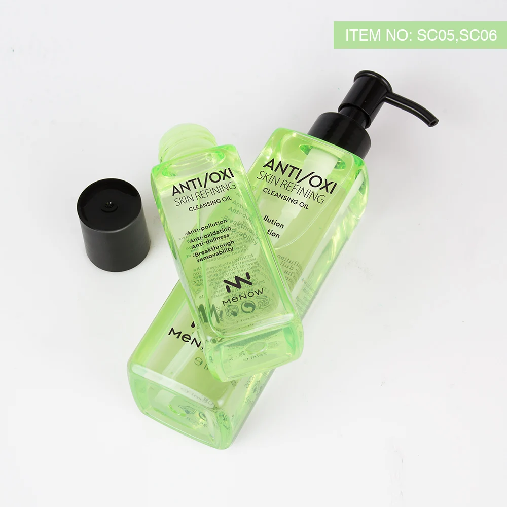 MENOW anti oxi cleansing oil private label skin refining cleansing oil makeup remover organic cleansing oil for makeup