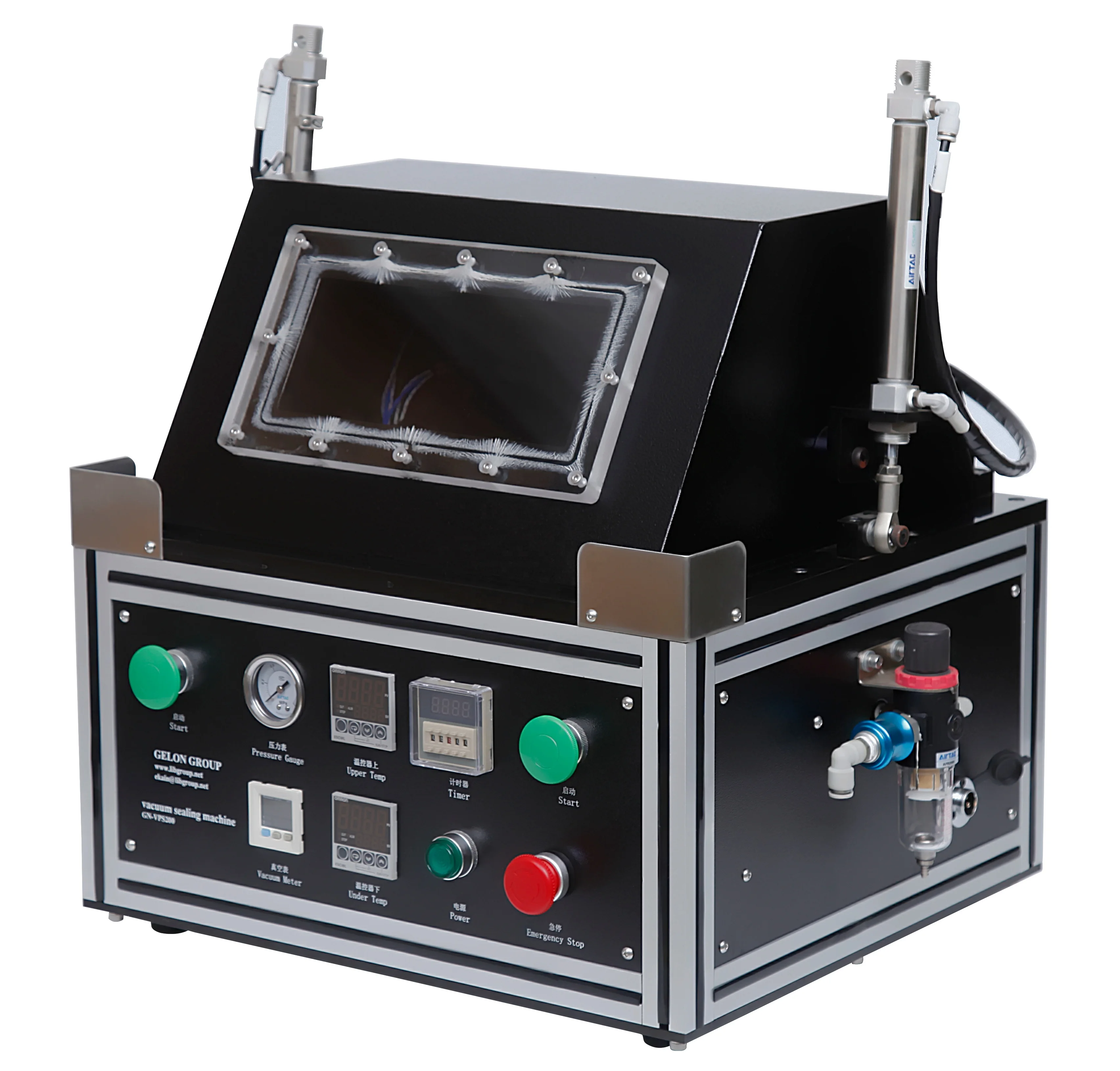 Lithium ion battery vacuum pre-sealing machine Pouch Cell pre-sealer equipment