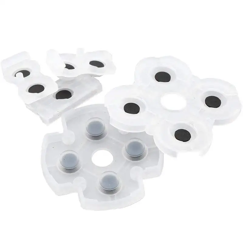 5 Million Times Super Long Service Life Xbox PSP Game Pad Controller Clear Silicone ps4 ps5 Accessories ps4 ps5 Rubber Pad