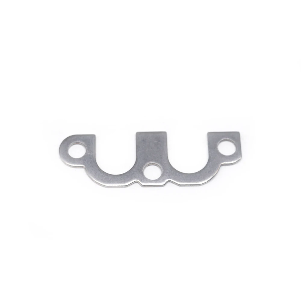 Auto Mechanics Parts Custom Sheet Metal Stamping Parts M Type Gasket Steel Metal Plate Cylinder Head Spacer with Hole