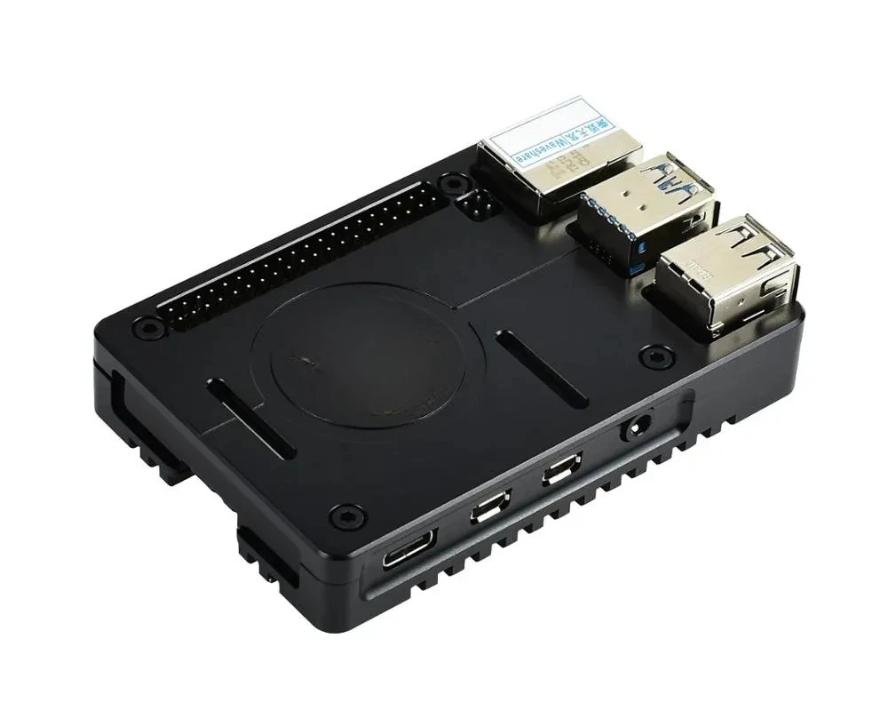 Легкий корпус из алюминиевого сплава для Raspberry Pi 4 точная обработка с ЧПУ пескоструйная приятная и прочная