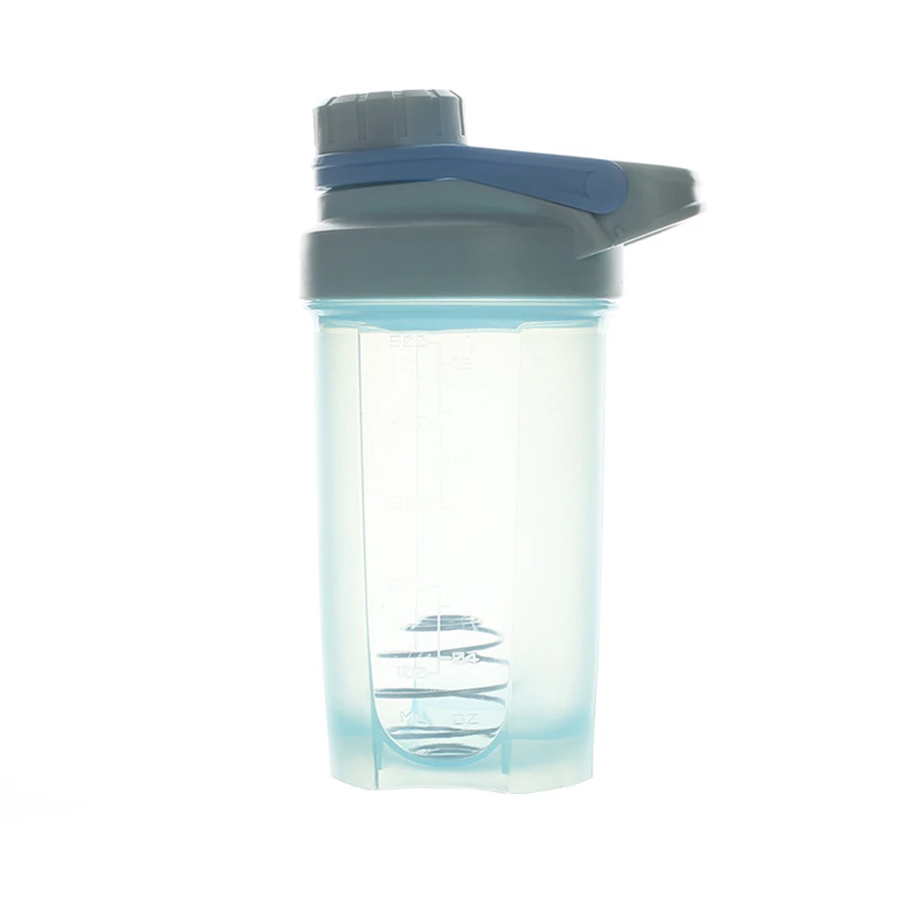 Wholesale PP plastic eco friendly durable bpa free fitness gym shaker bottle