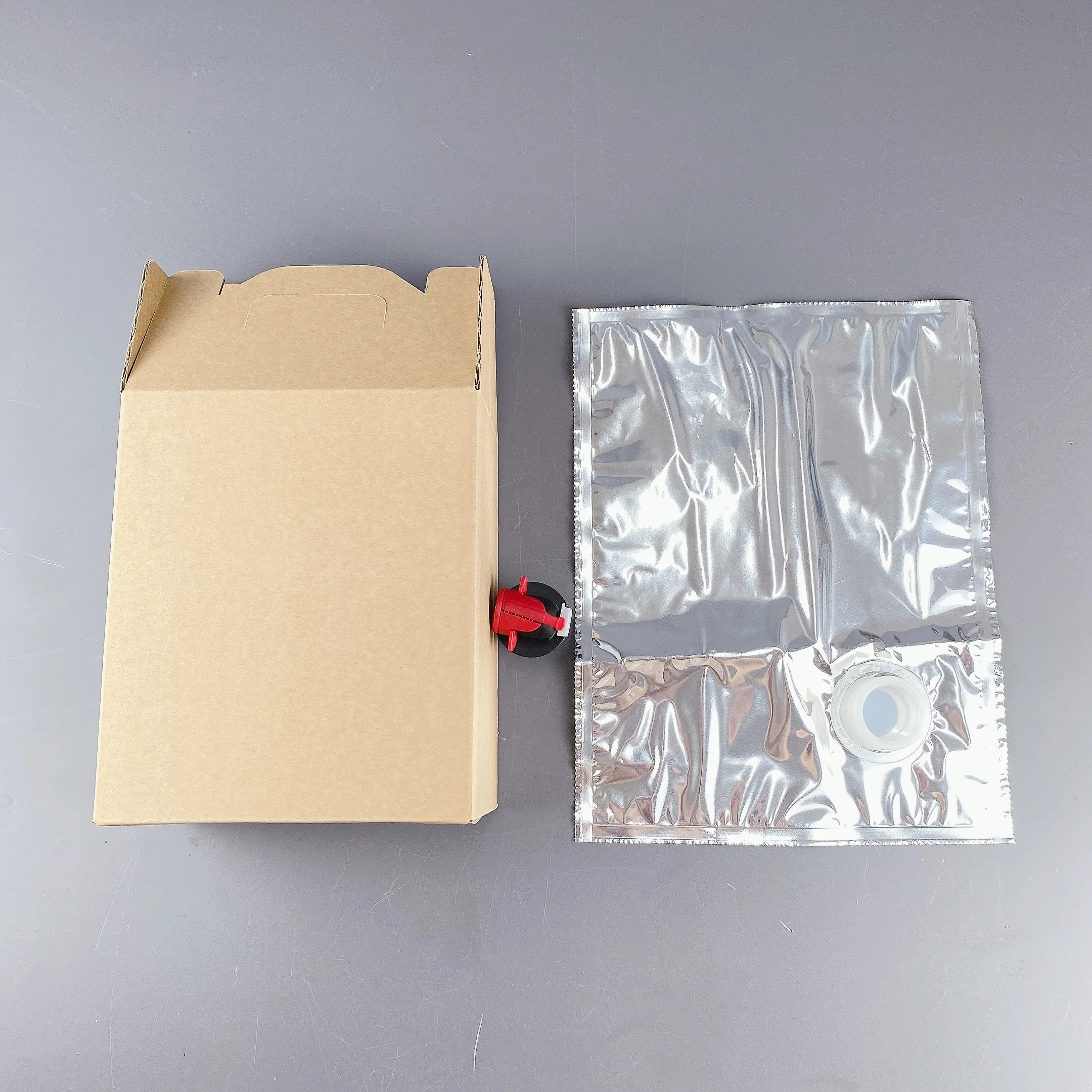 Custom Plastic Packaging Bag In Box Dispenser 3L 5L 10L 20L for Coffee Wine Juice Olive Oil Syrup With Vitop Tap