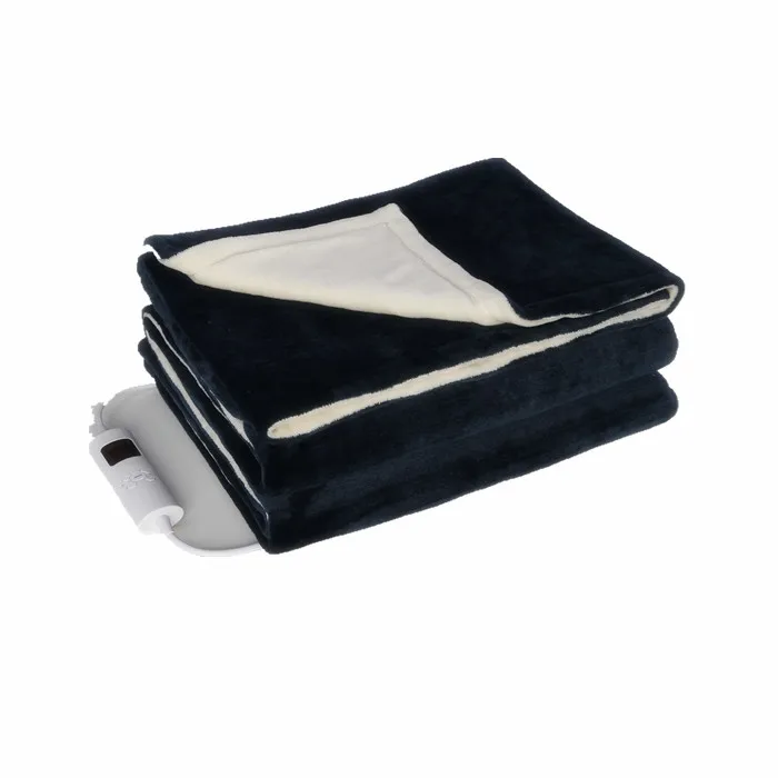 Flannel Fleece 6 settings 3Hours Timer Detachable Electric Over Blanket