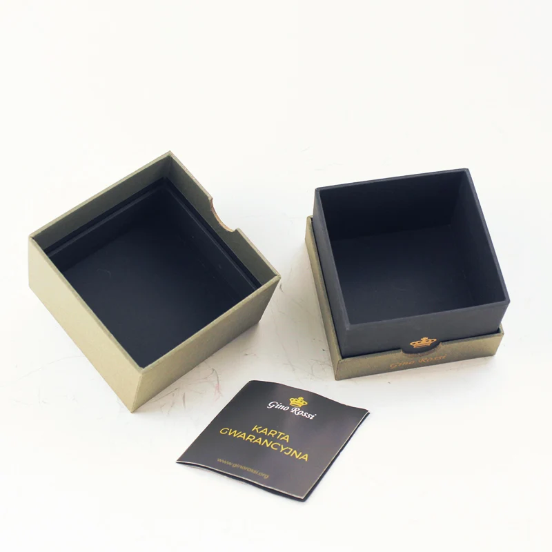 Recycled Luxury Creative Watch Packaging Paper Gift Box With Pillow Insert