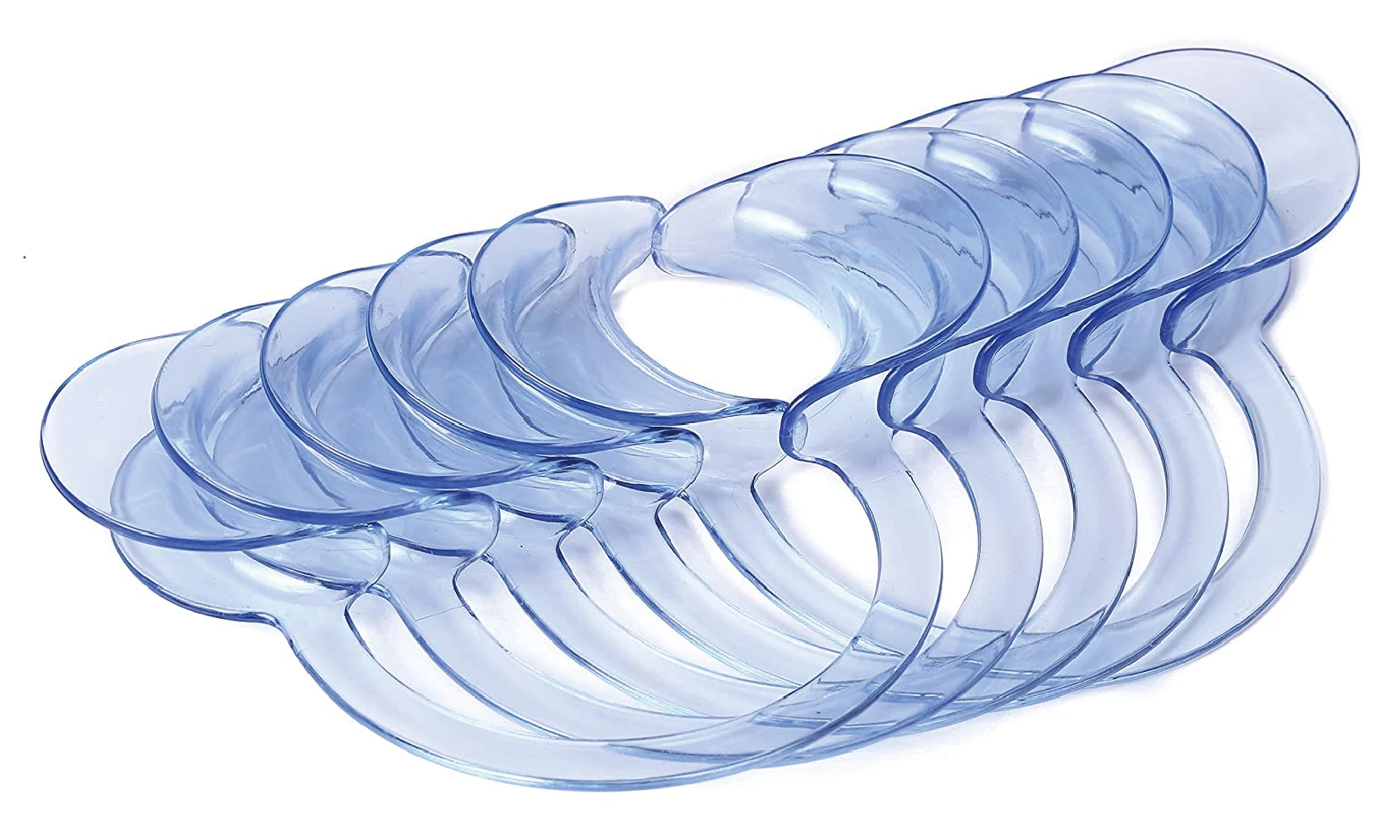 Plastic C Shape Dental Mouth Opener  with Handle  Professional Used Widely Among Clinic And Hospital