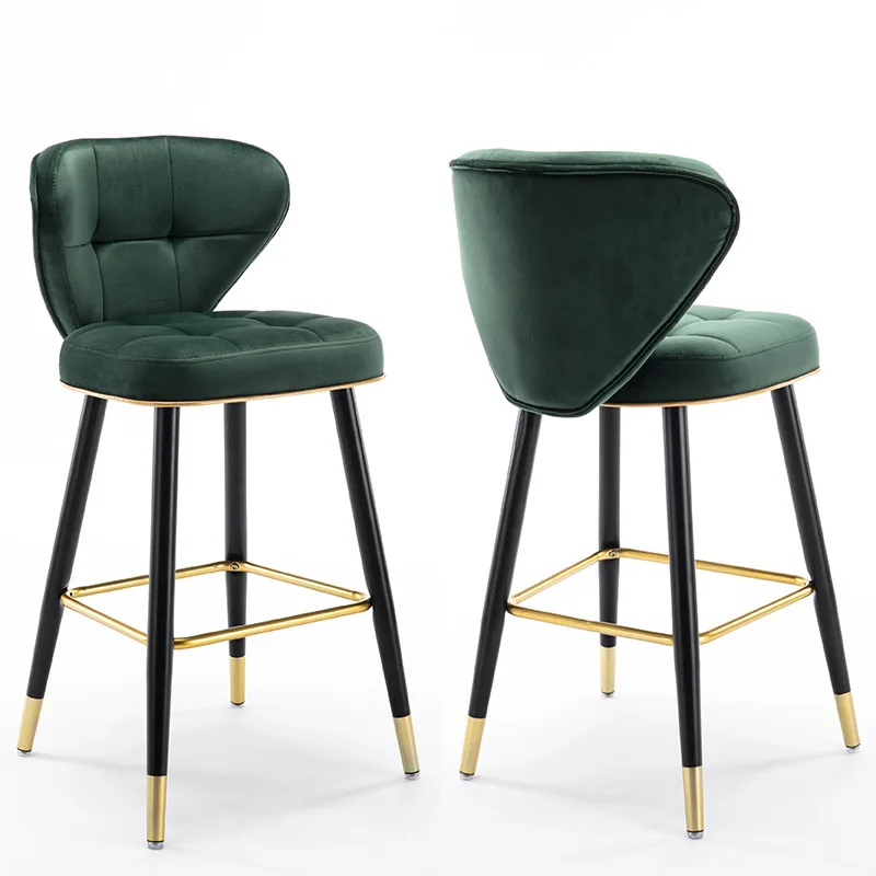 button tufted leather bar stools hot sale to UK