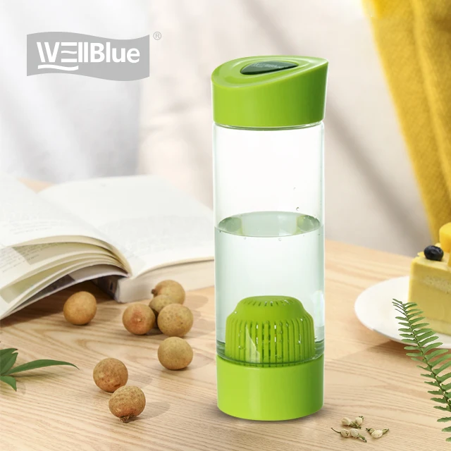  Customized alkaline hydrogen water bottle BPA free Alkaline
