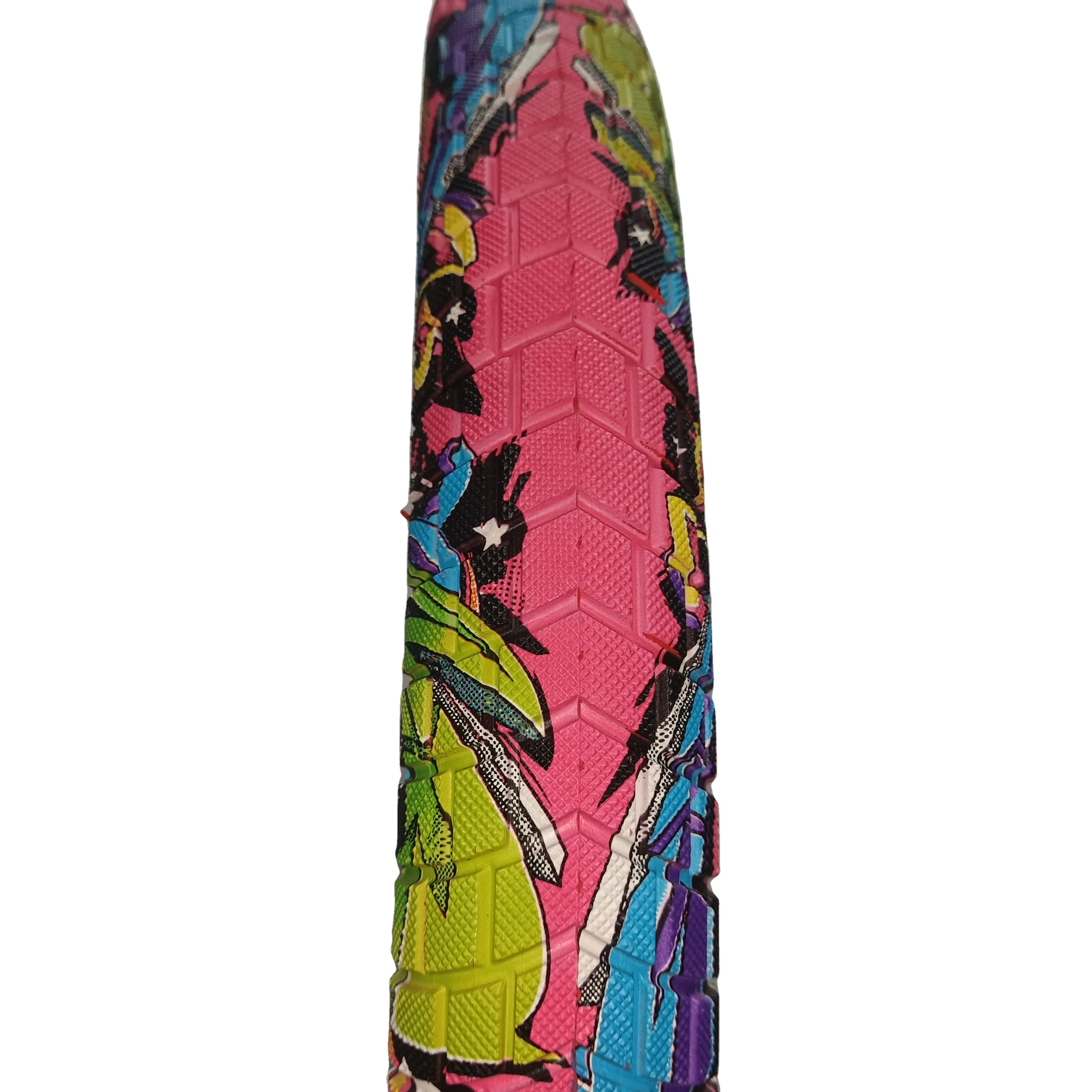 colorful size 12x2.125 14x2.125 16x2.125 18x2.125 20x2.125 bmx kids children bicycle color bike tire with cartoon sticker