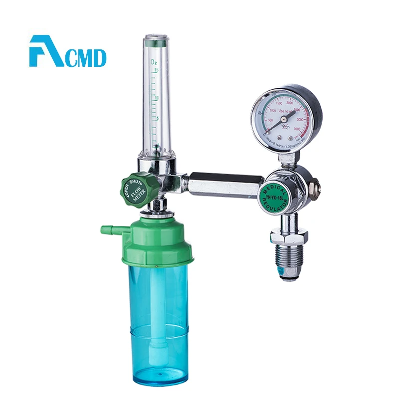 Medical Gas pipeline System medical oxygen regulator Bull Nose Regulator with oxygen regulator for cylinder