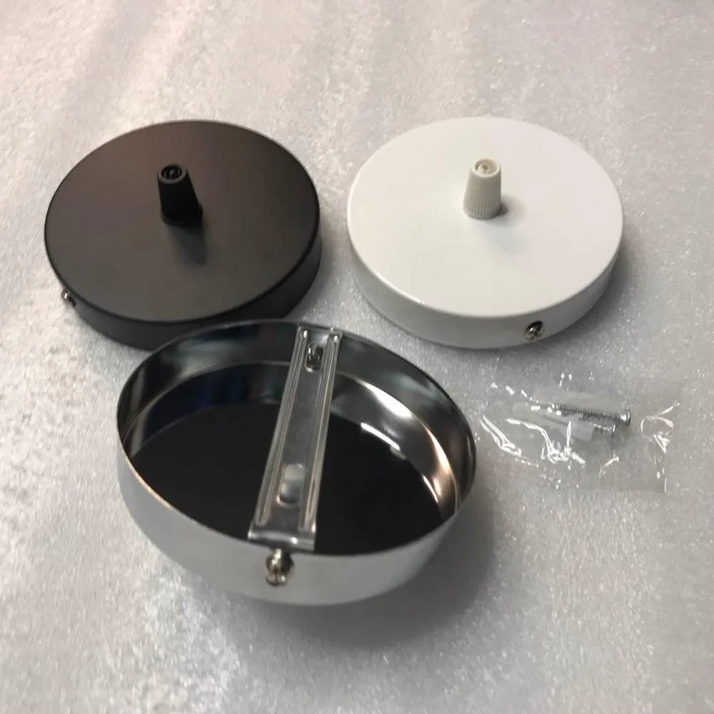  Balance Wire Spring Suspension Metal Ceiling Box Pendant Canopy For Led