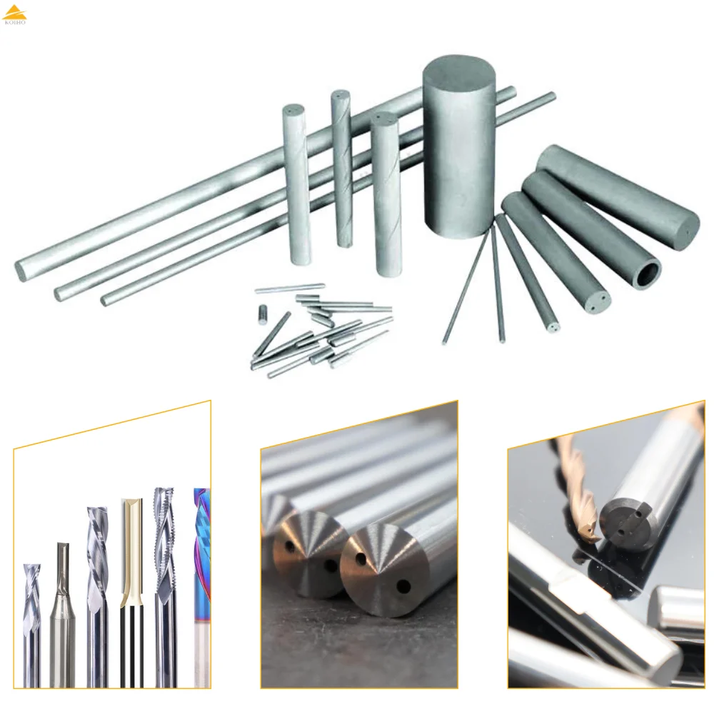 100% raw material tungsten carbide short rods carbide rod 330mm yl10 rotary bar carbide with competitive price