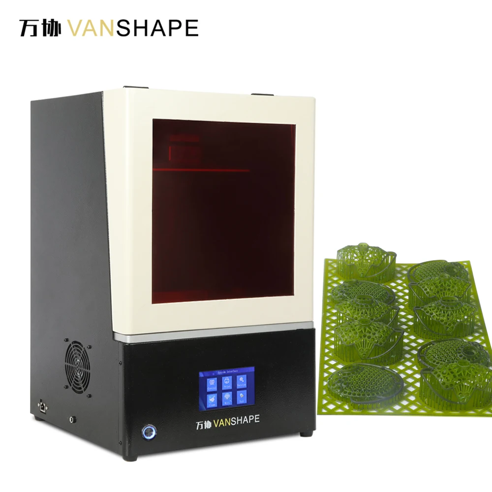 Vanshape  LCD Jewelry 3D Printer Price High Precision Monochrome Screen Photosensitive Resin 3D Printer