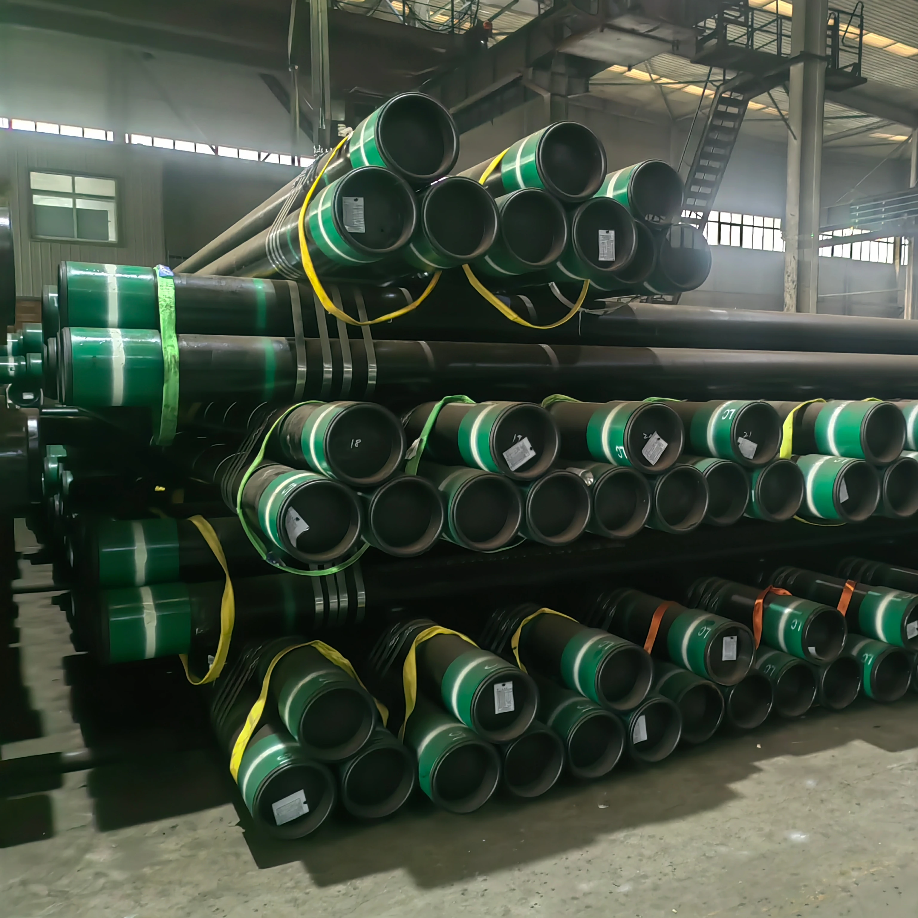 API 5CT Oil Field Well Carbon Steel pipes Seamless Casing Pipes Tubing tube casing tubing q125