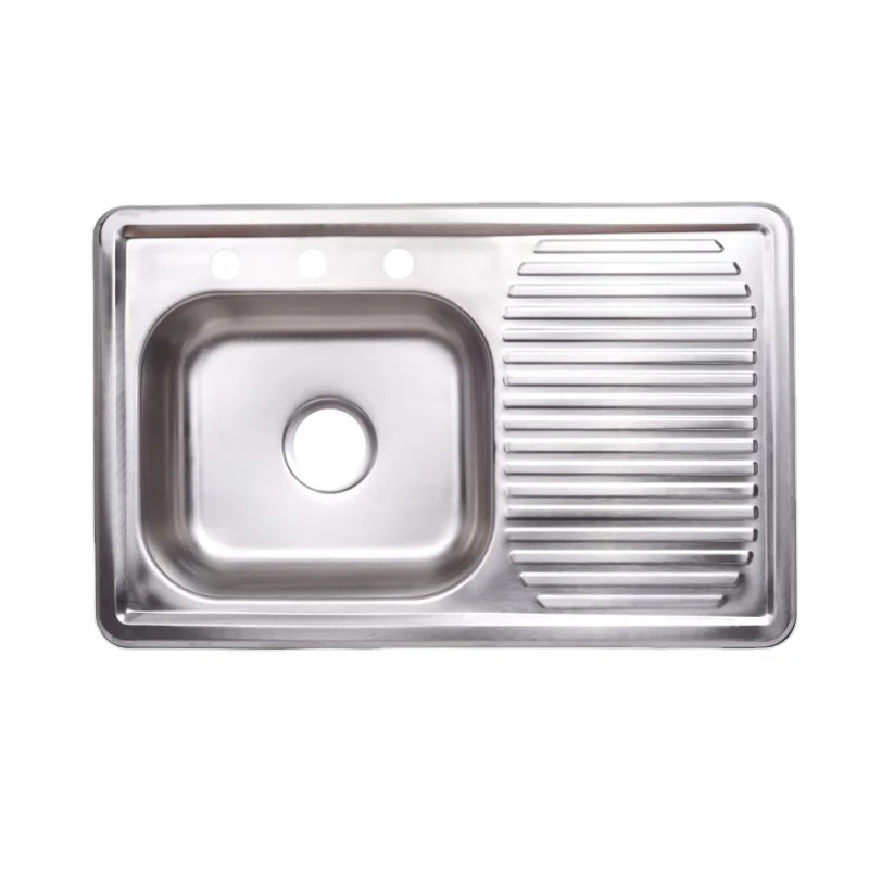 China Good Reputation Big Stainless Steel white Kitchen Sink with Various Specifications