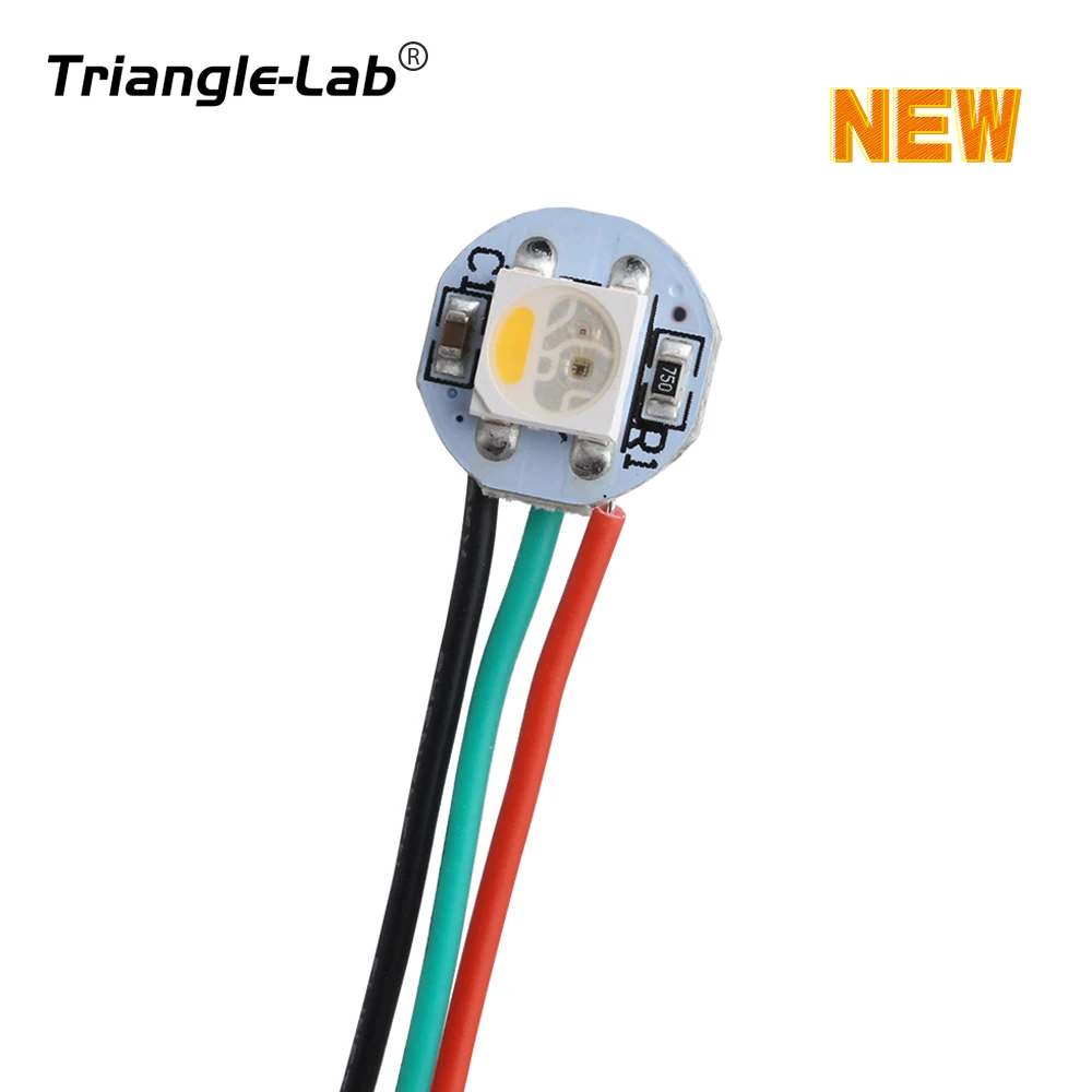 Trianglelab RGB Mini Button PCB Voron StealthBurner Neopixel RGB LED Kit Voron2.4 Trident 3D Printer PTFE Wiring Harness