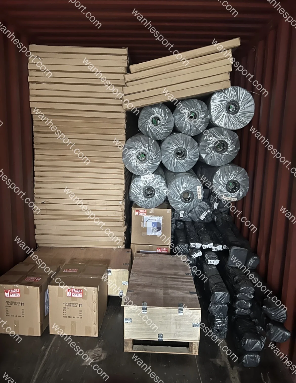 HOT !Wanhe top quality Hot Sale Panoramic Canchas De Padel Tennis Court