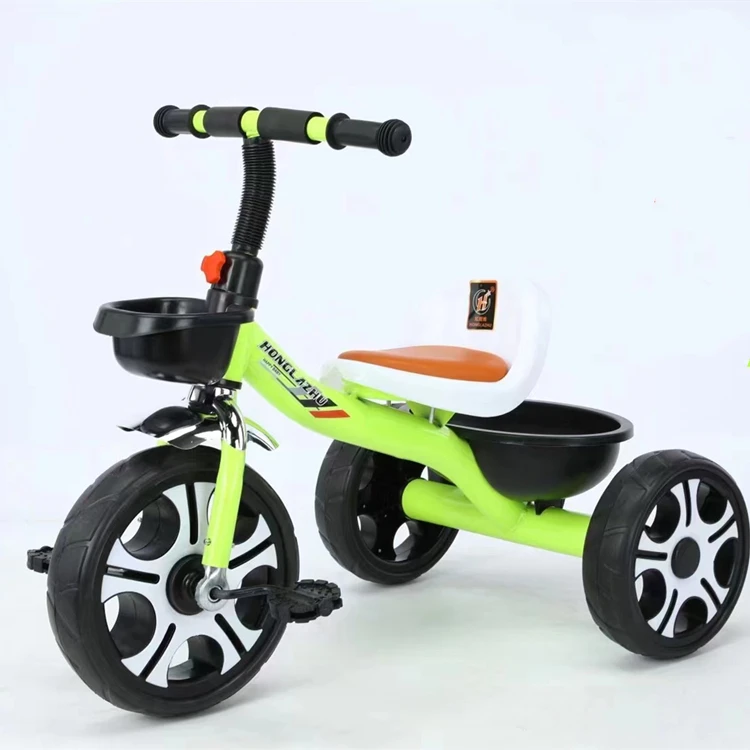 Cheaper factory wholesale tricycles chi tricycle ride on toy metal pushbar children trike foldbaby tricycle 4 in 1