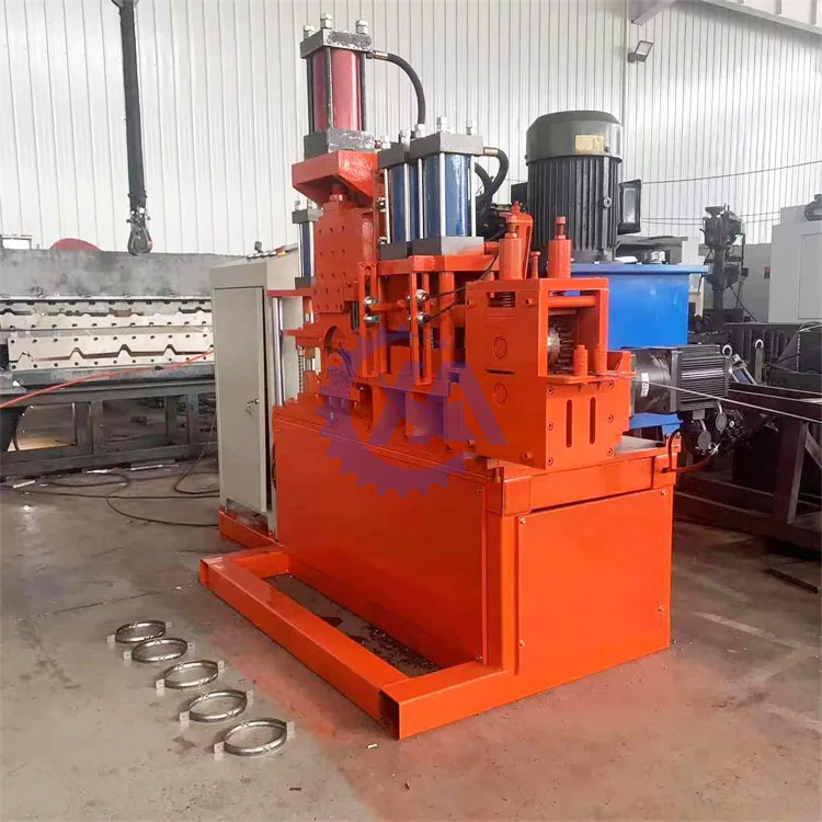 High Speed CNC Clamp Making Machine With Punching U Type/C Style Metal Hoop Clamp Making Machine