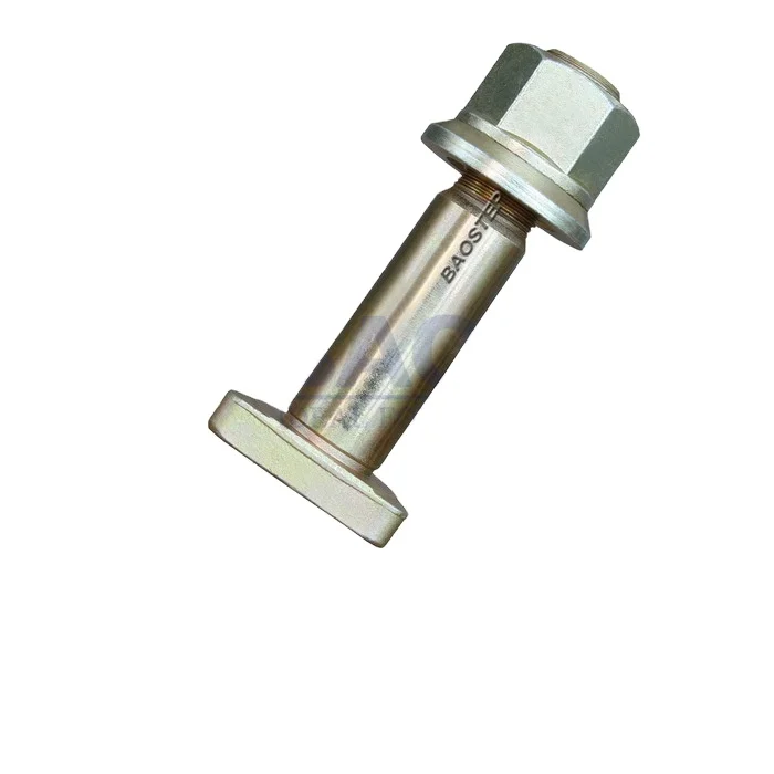 Grade 10.9 High Tensile Truck Hub Bolt Customized Wheel Bolt For Hino GH Tracero Rear Size M22x1.5x50 Wheel Stud