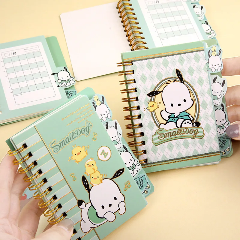 Cartoon Sanrioed A7 Coil this color inner notepad high appearance level cute Pacha dog notebook YY171