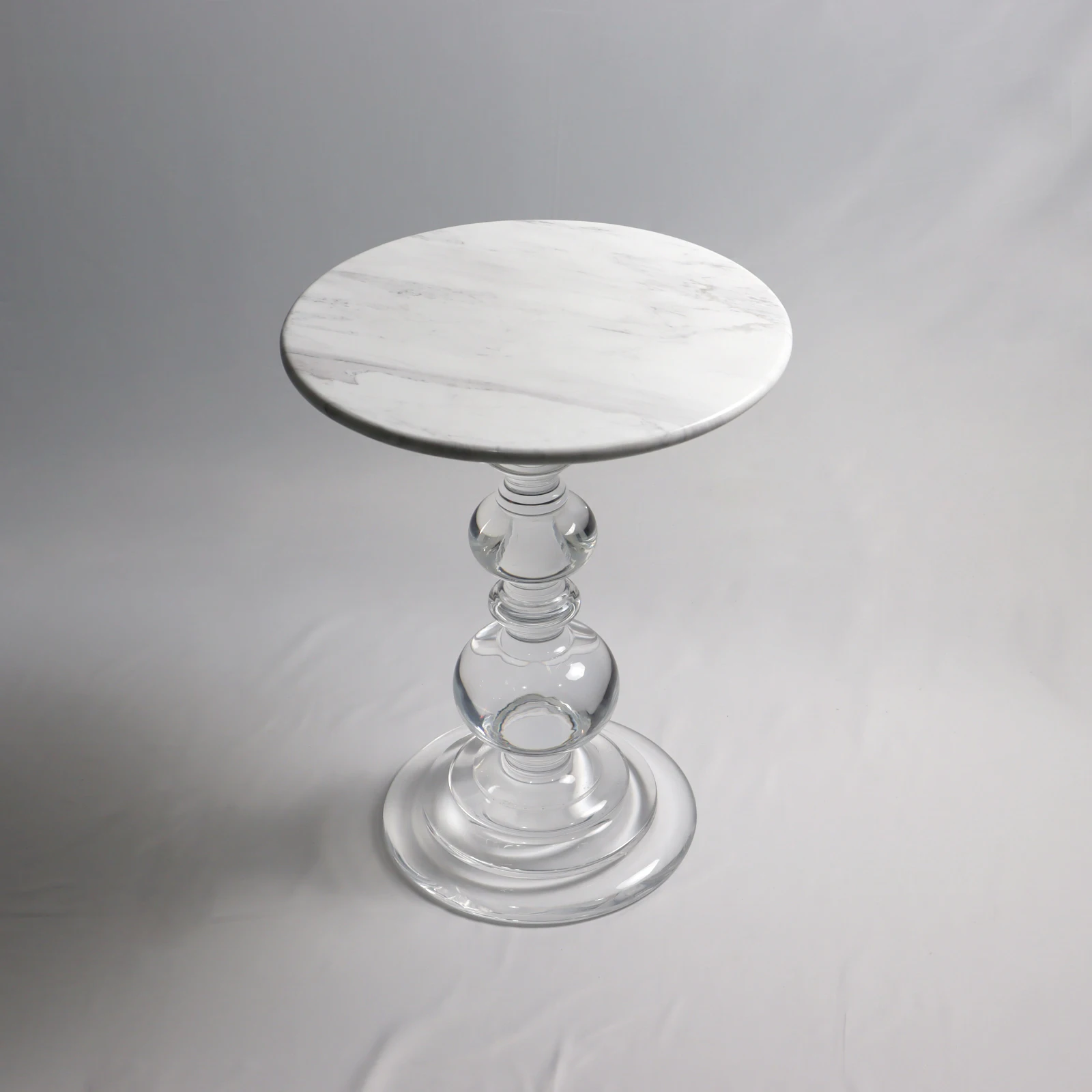 Factory directly sale  Modern Elegance design Acrylic coffee table home decor side tea table marble top