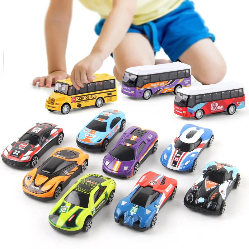 Amazon hot selling 1 50 scales metal bus models pull back alloy military cars die cast police cars for kids