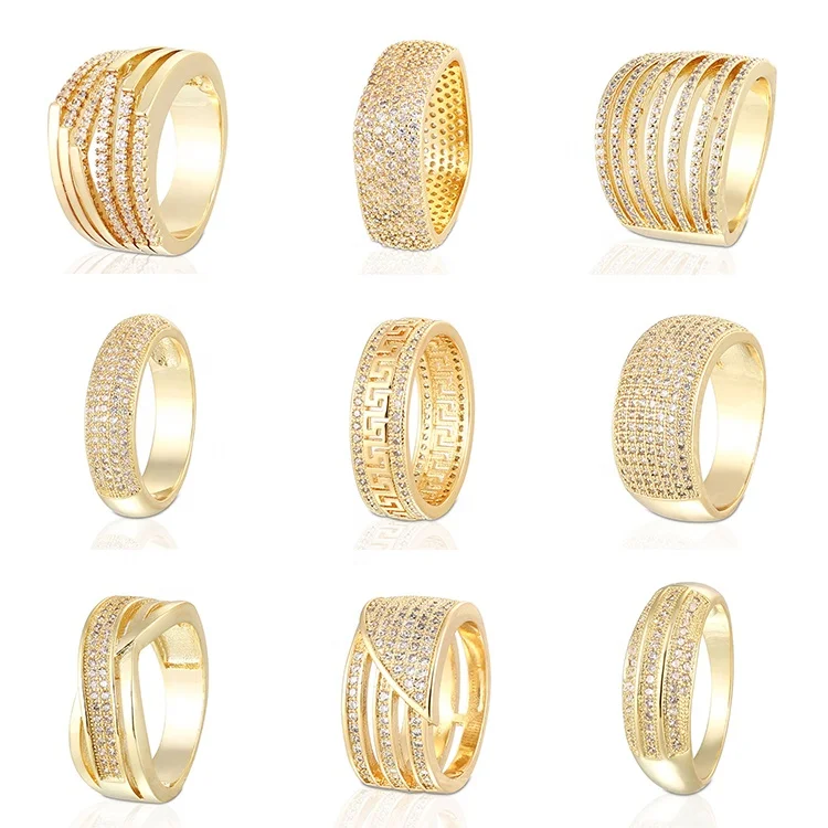 new design wholesale women fancy arabic cheap fake rings