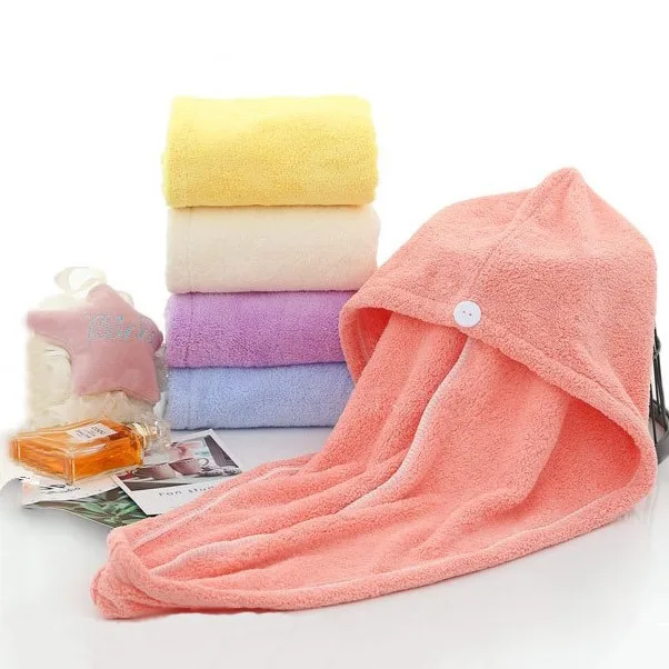 Оптовая продажа, быстросохнущее женское полотенце из микрофибры для волос