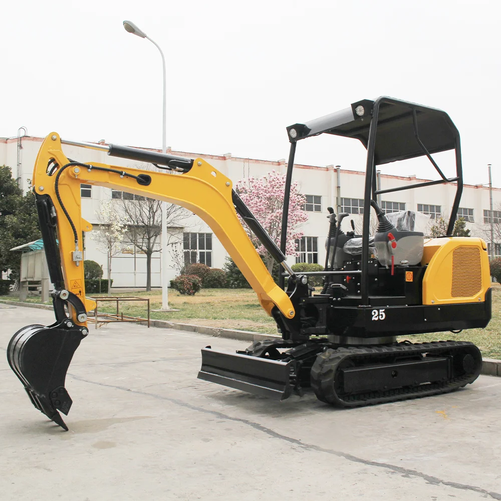 Free shipping!!! EPA/EURO 5 2.5ton 1.2ton 1.7 ton excavator  Chinese used mini excavatorcabin mini digger for sale