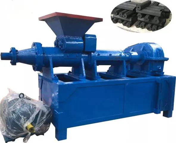 MBJ160 extruder coal carbon black charcoal stick bar press briquetting machine
