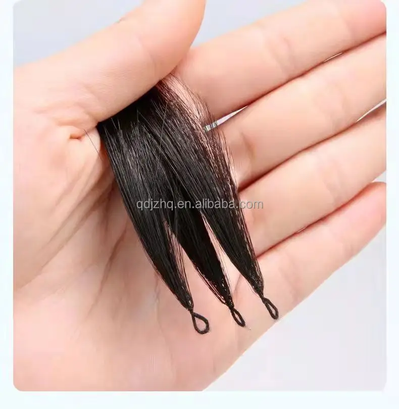 New Product Feather Hair Extensions Invisible Double Drawn 100% Virgin Remy Human Hair Extension