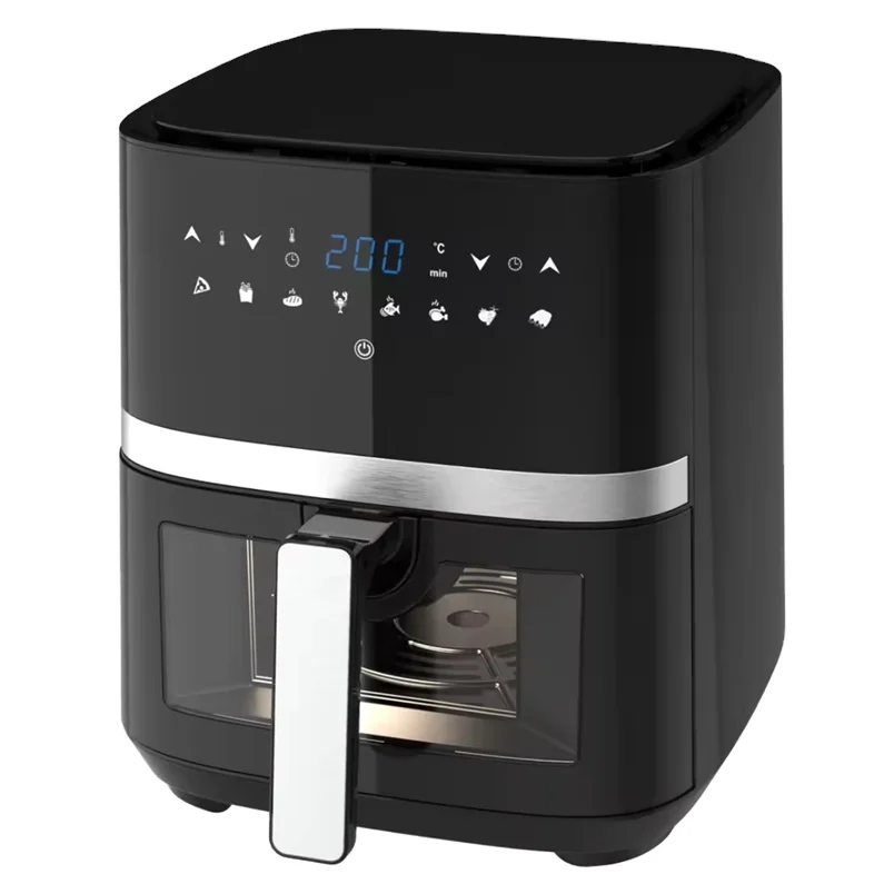 2024 Kitchen Appliances Smart Intelligent Electric Toast Deep Fryer Oil-Free Air Fryers