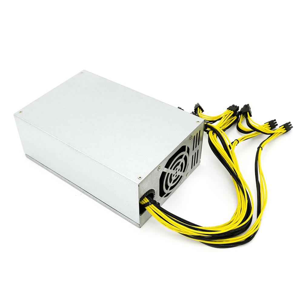 Более дешевый блок питания 2000 Вт 2600 для видеокарты Поддержка 12 gpu материнская плата чехол Julongfengbao